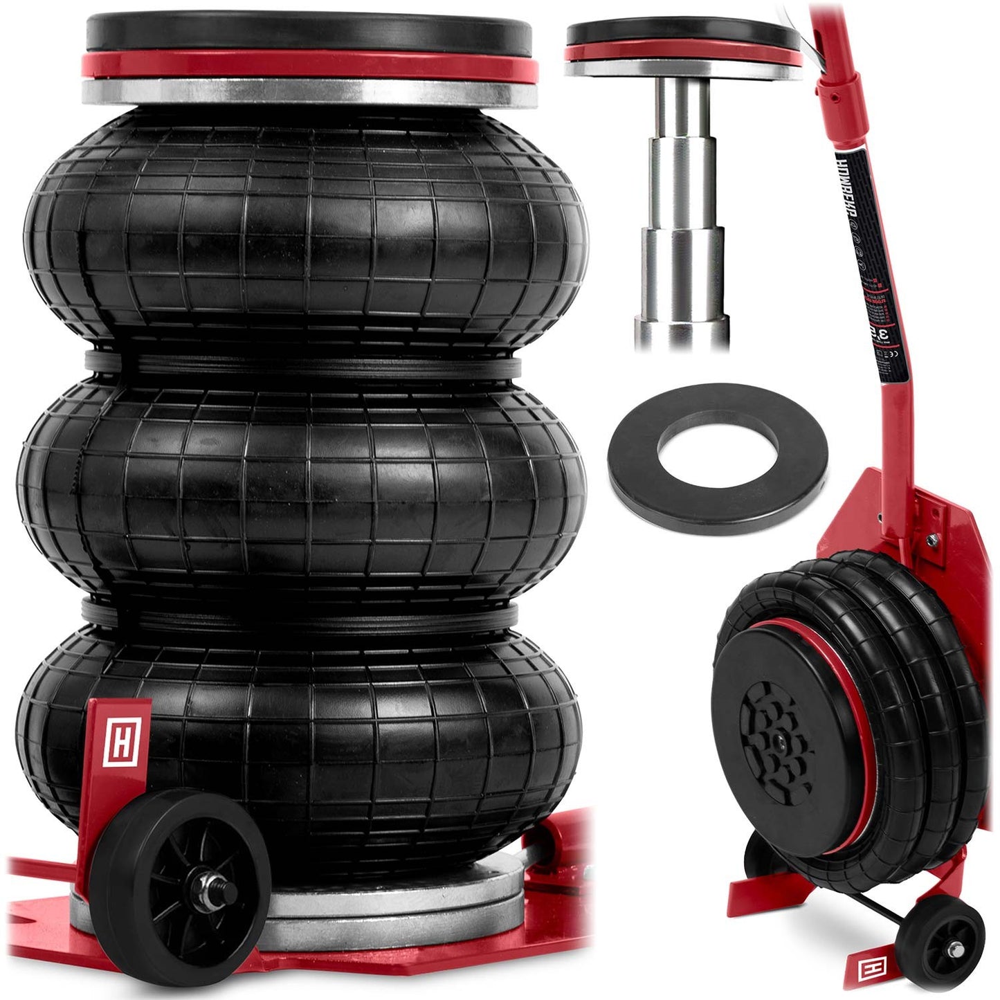 Pneumatic Car Jack 3.5 Ton, 15-40 cm Lift Range