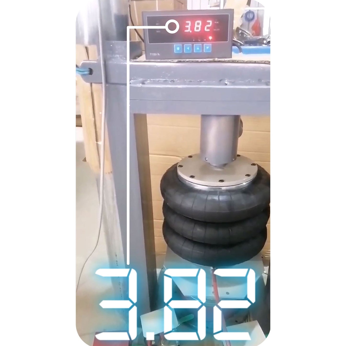 Pneumatic Car Jack 3.5 Ton, 15-40 cm Lift Range