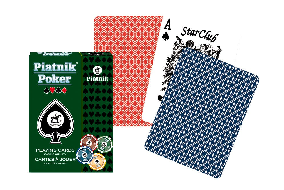Poker Playing Cards, Casino Quality, 63 x 88 mm, 55 Cards