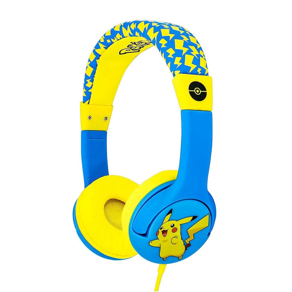 Pokémon Headphones Junior, On-Ear, 85dB - Pikachu
