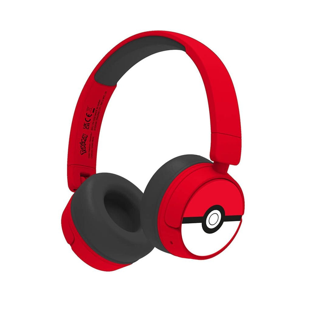 Pokémon Wireless On-Ear Junior Headphones, 85dB/95dB