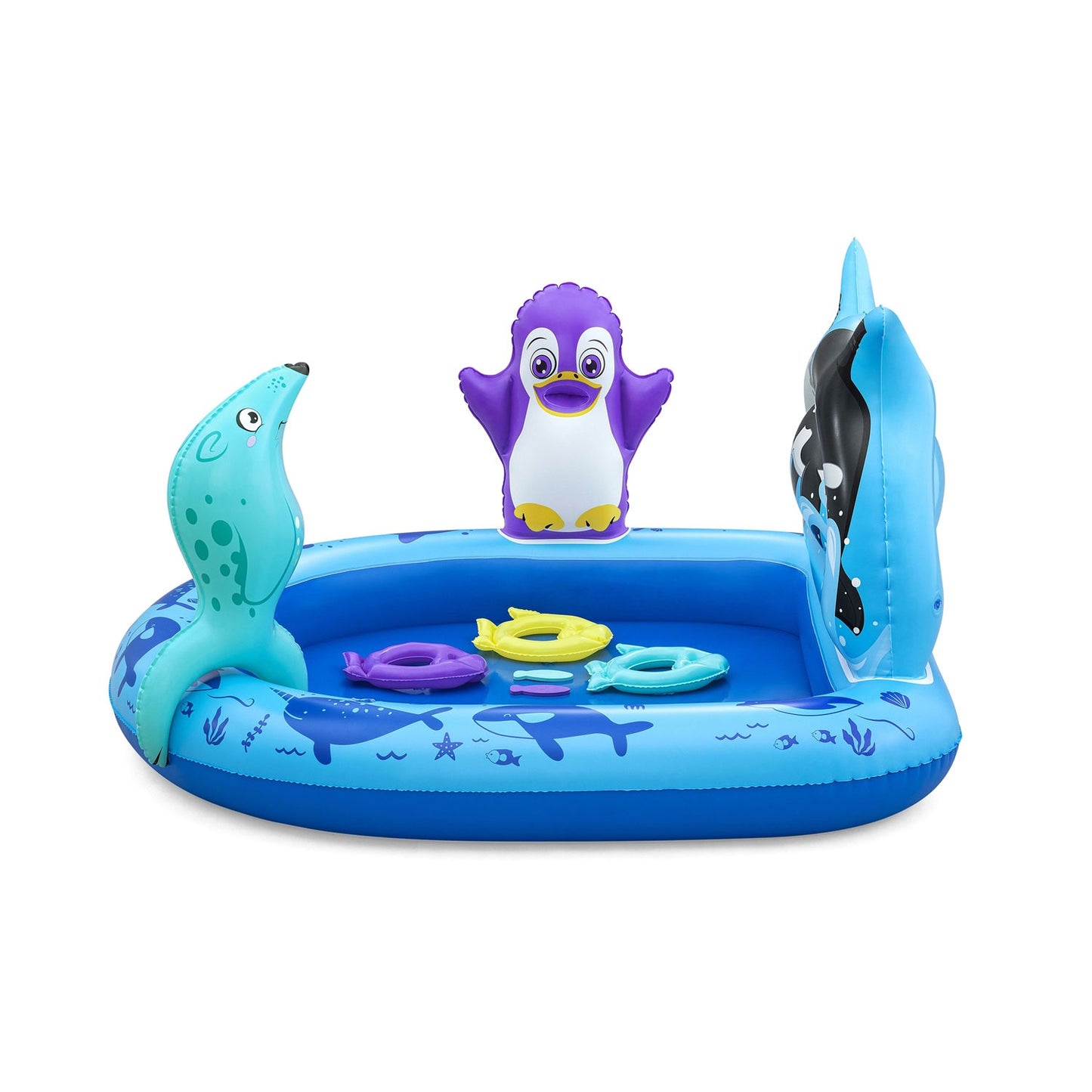 Polar Pals inflatable playground 134 x 131 x 73 cm Bestway 53156