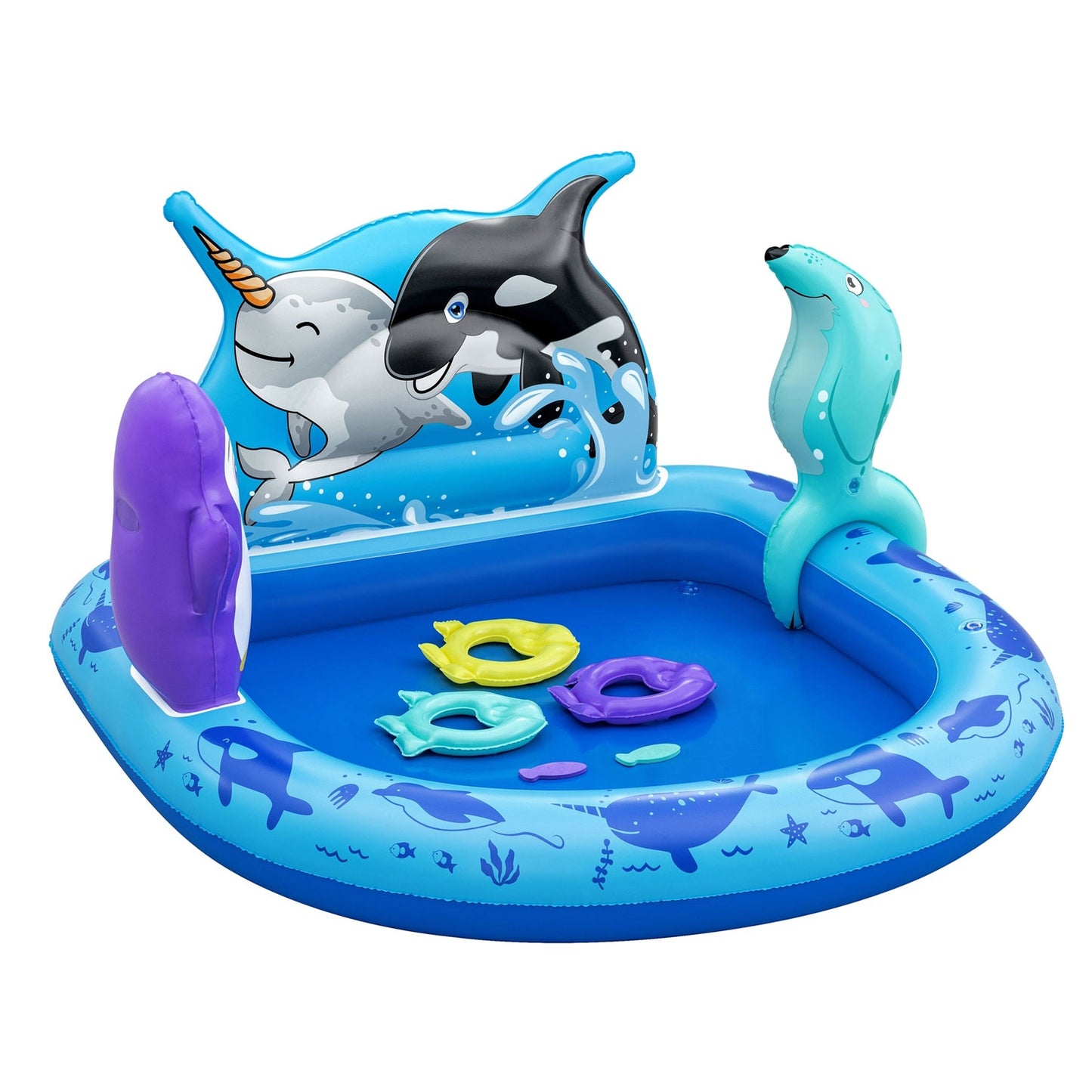 Polar Pals inflatable playground 134 x 131 x 73 cm Bestway 53156