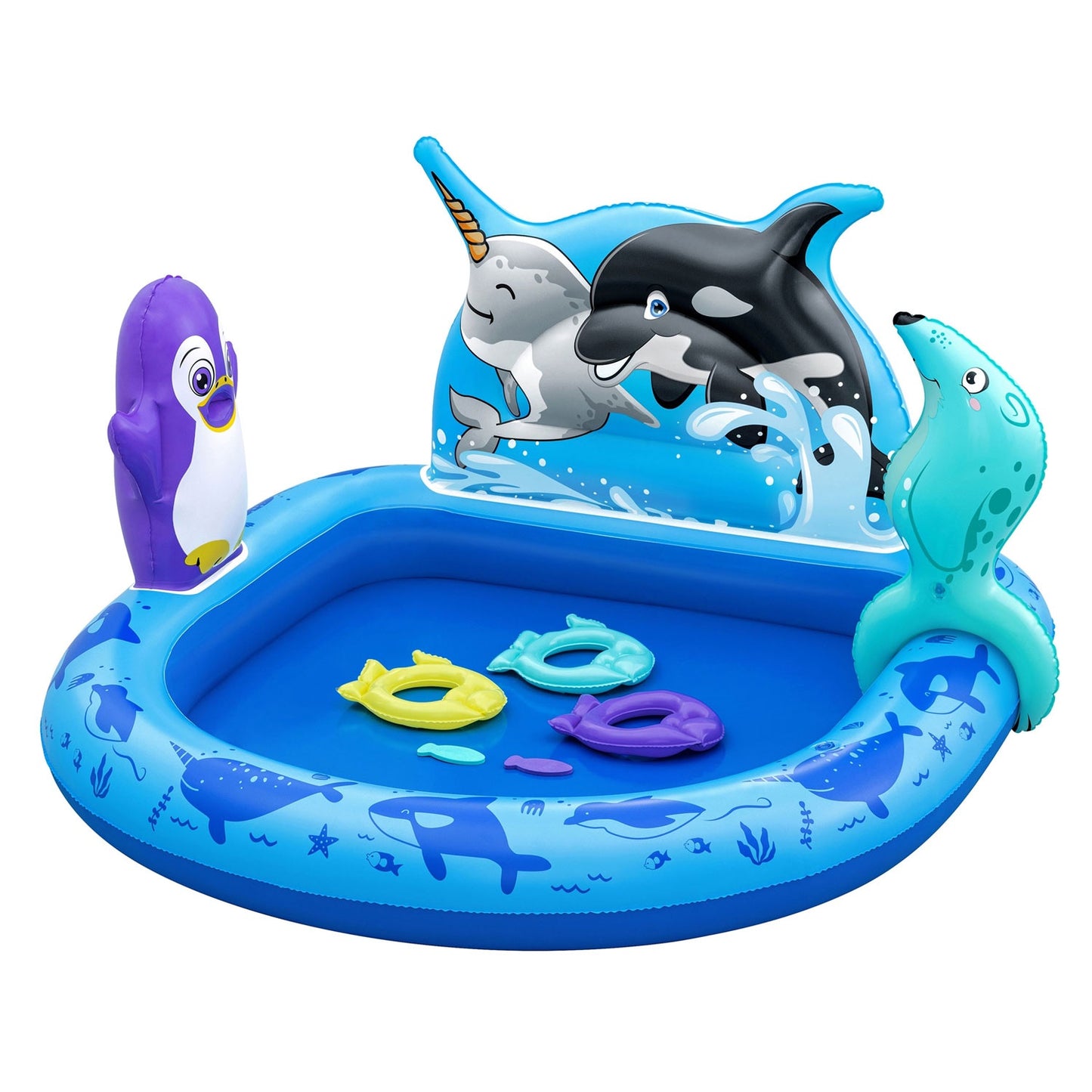 Polar Pals inflatable playground 134 x 131 x 73 cm Bestway 53156