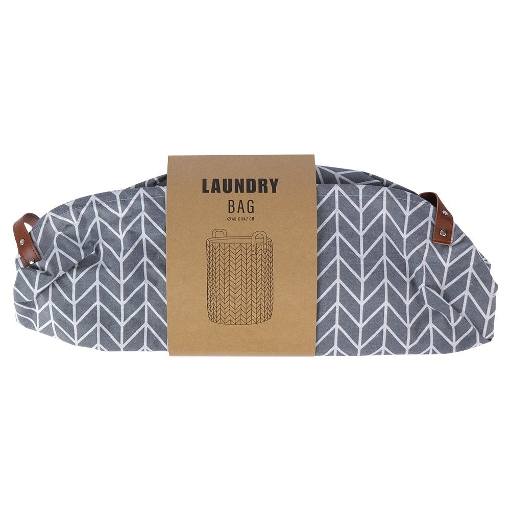 Polyester Laundry Basket with Handle for Bathroom