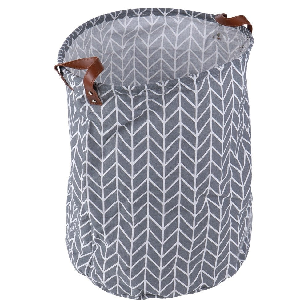 Polyester Laundry Basket with Handle for Bathroom