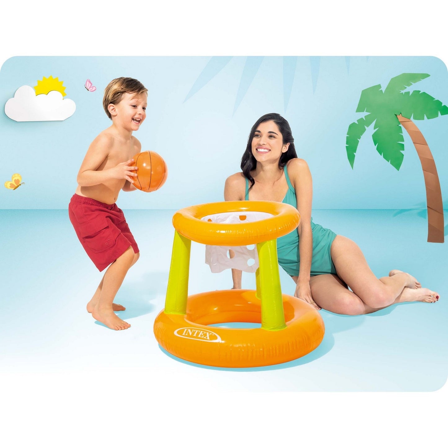 Pool basketball 62 x 56 x 83 cm INTEX 58504