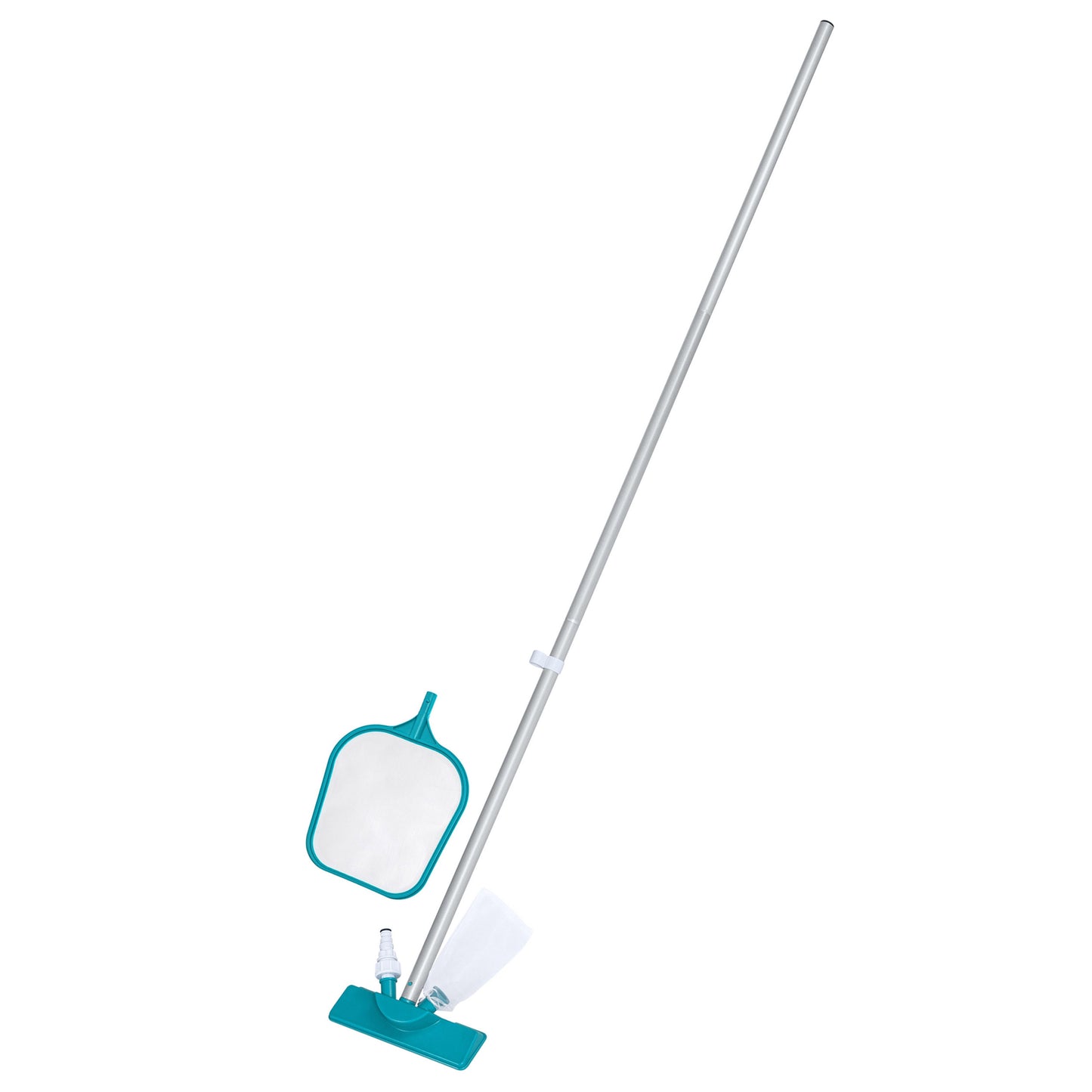 Pool cleaning set, 167 cm stick + vacuum cleaner + Bestway 58013 net