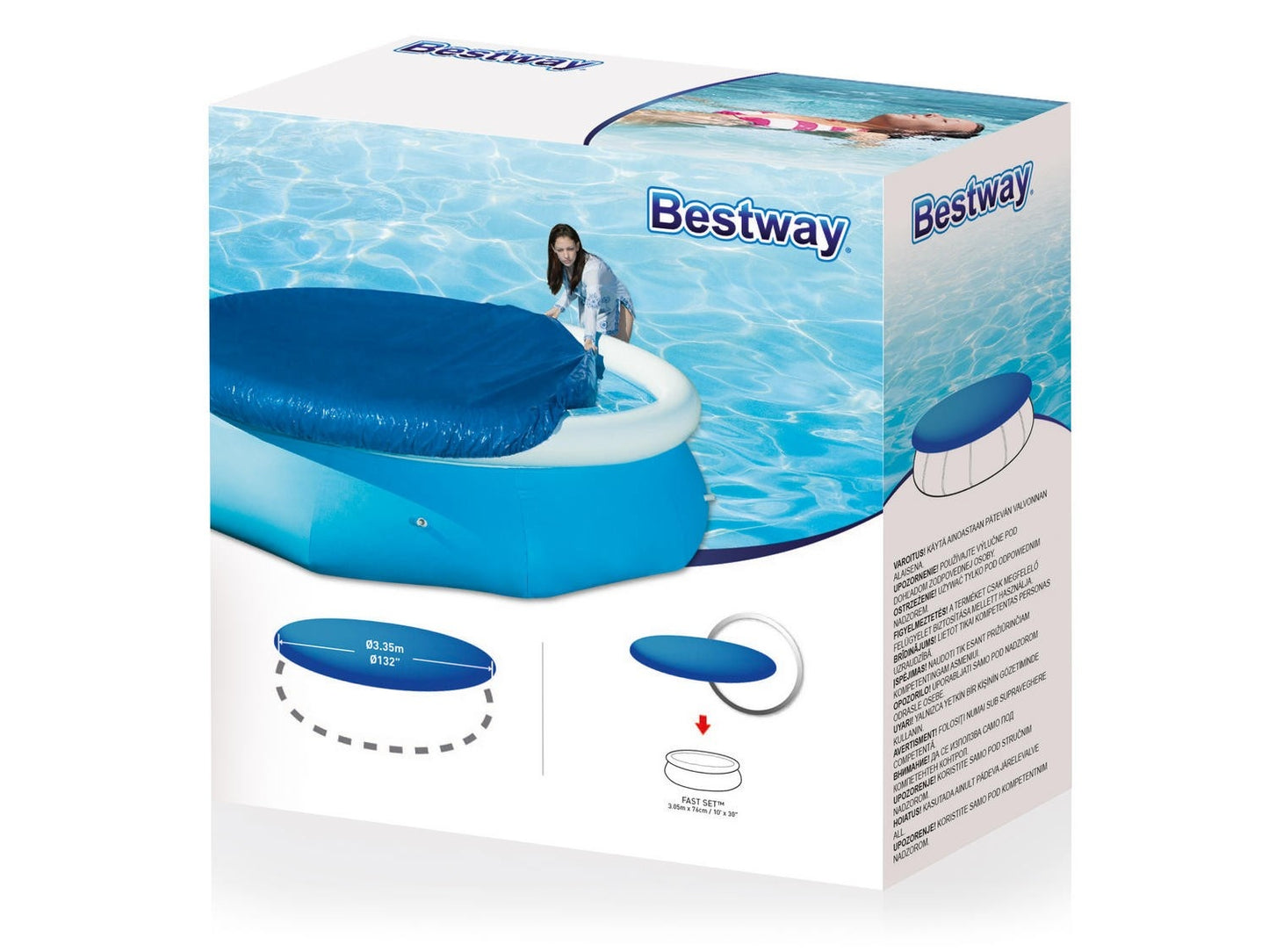 Pool cover 305 cm Bestway 58033