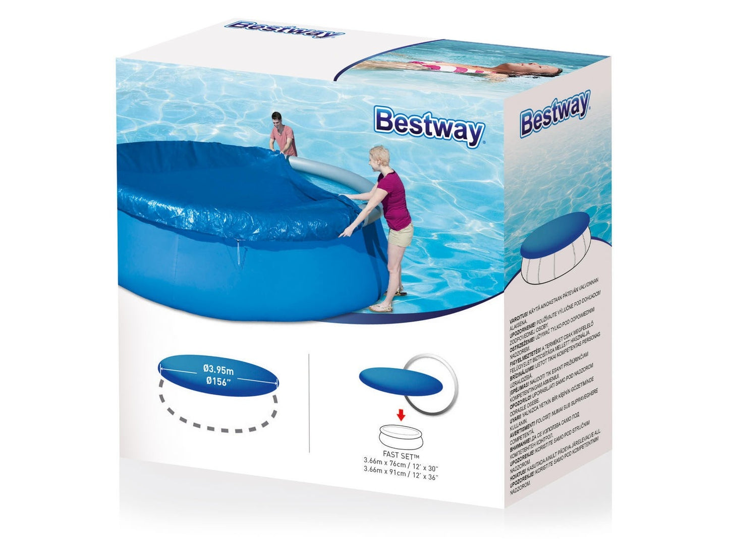 Pool cover 366 cm Bestway 58034
