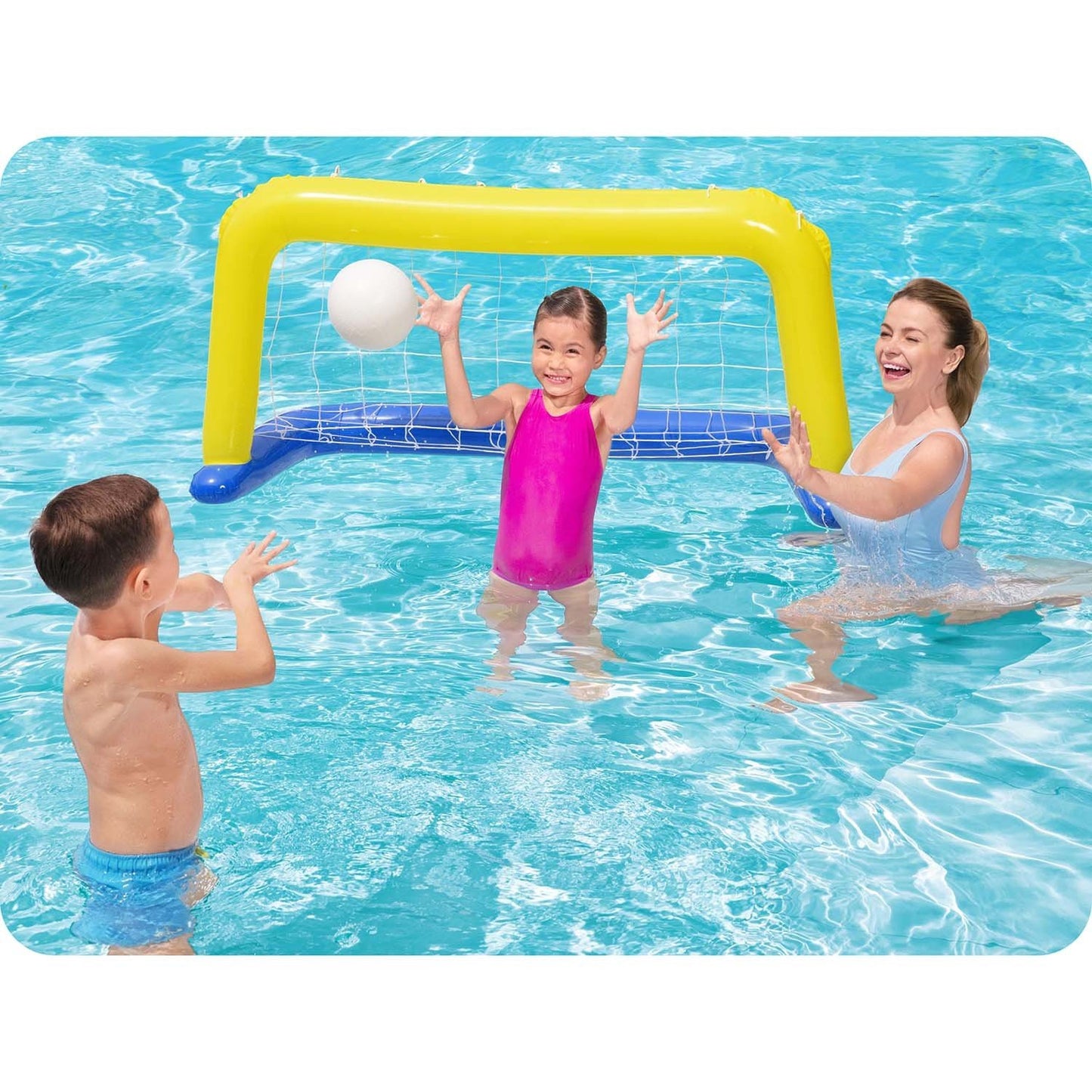 Pool goal + ball 137 x 66 cm Bestawy 52123