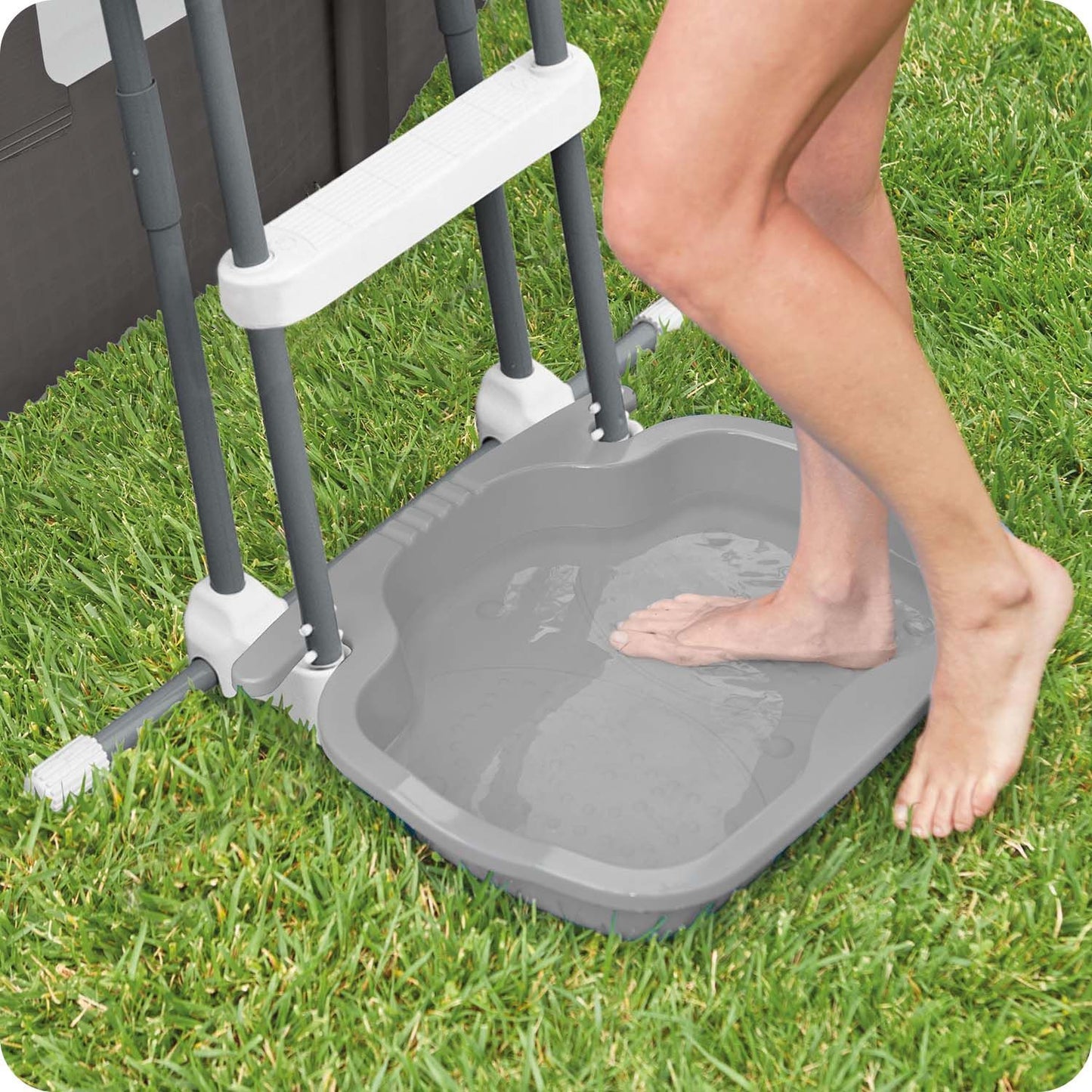 Pool ladder foot cleaner, gray Intex 29080
