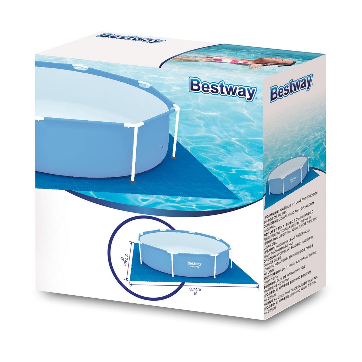 Pool mat - 274 x 274 cm Bestway 58000