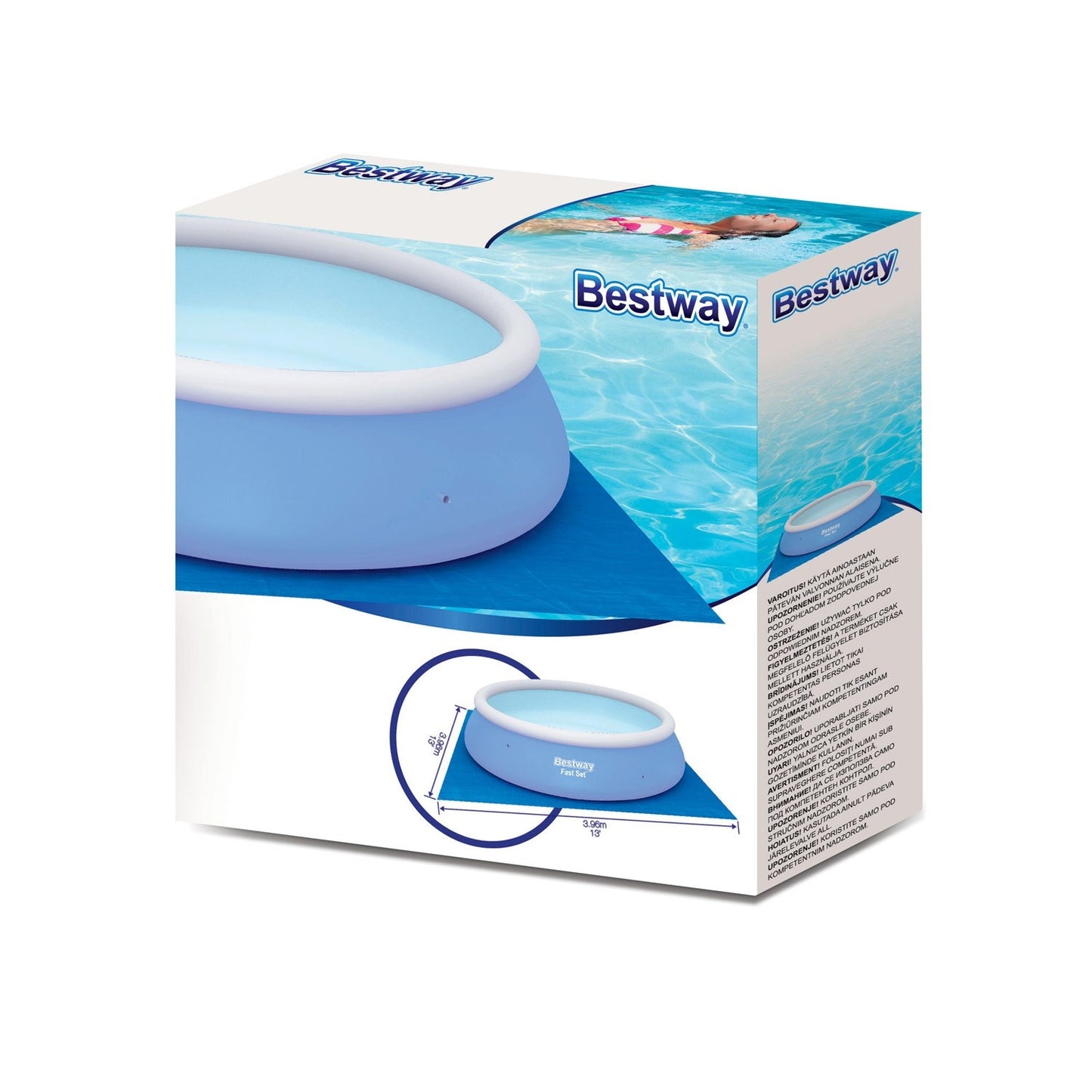 Pool mat - 396 x 396 cm Bestway 58002