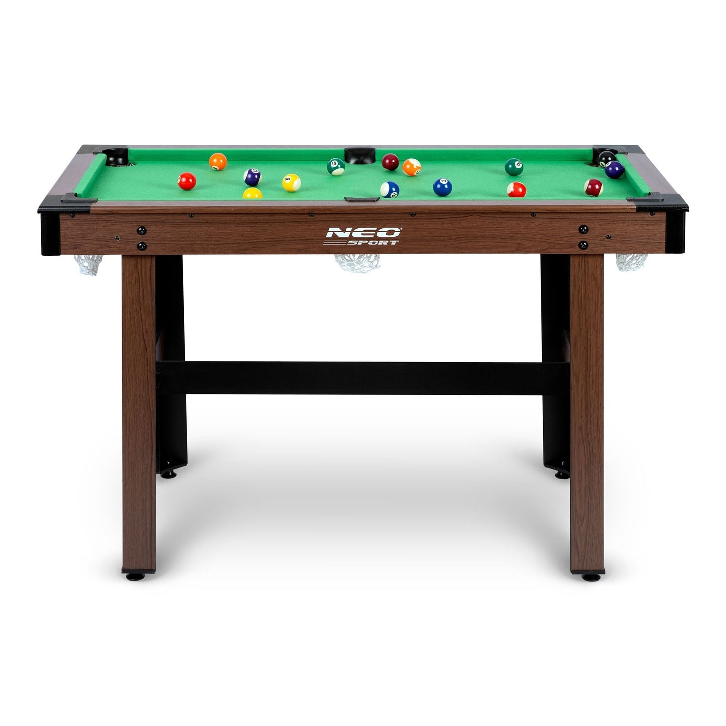 Pool table 122 x 61 x 76 cm NS-807 Dark brown
