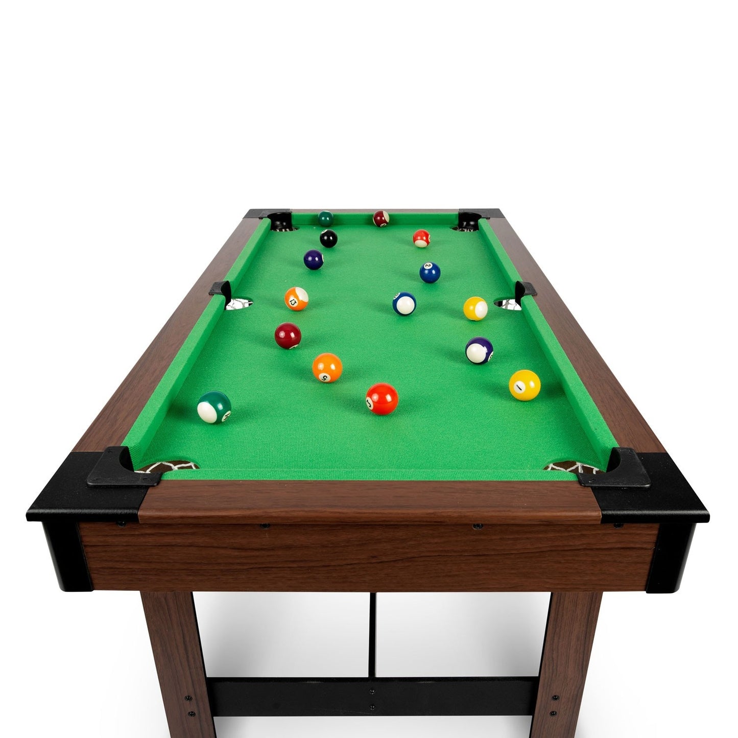 Pool table 122 x 61 x 76 cm NS-807 Dark brown