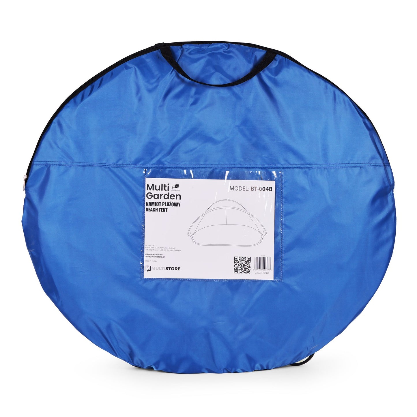 Pop-Up Beach Tent Windbreak for Beach, Pool, Garden Blue MultiGarden