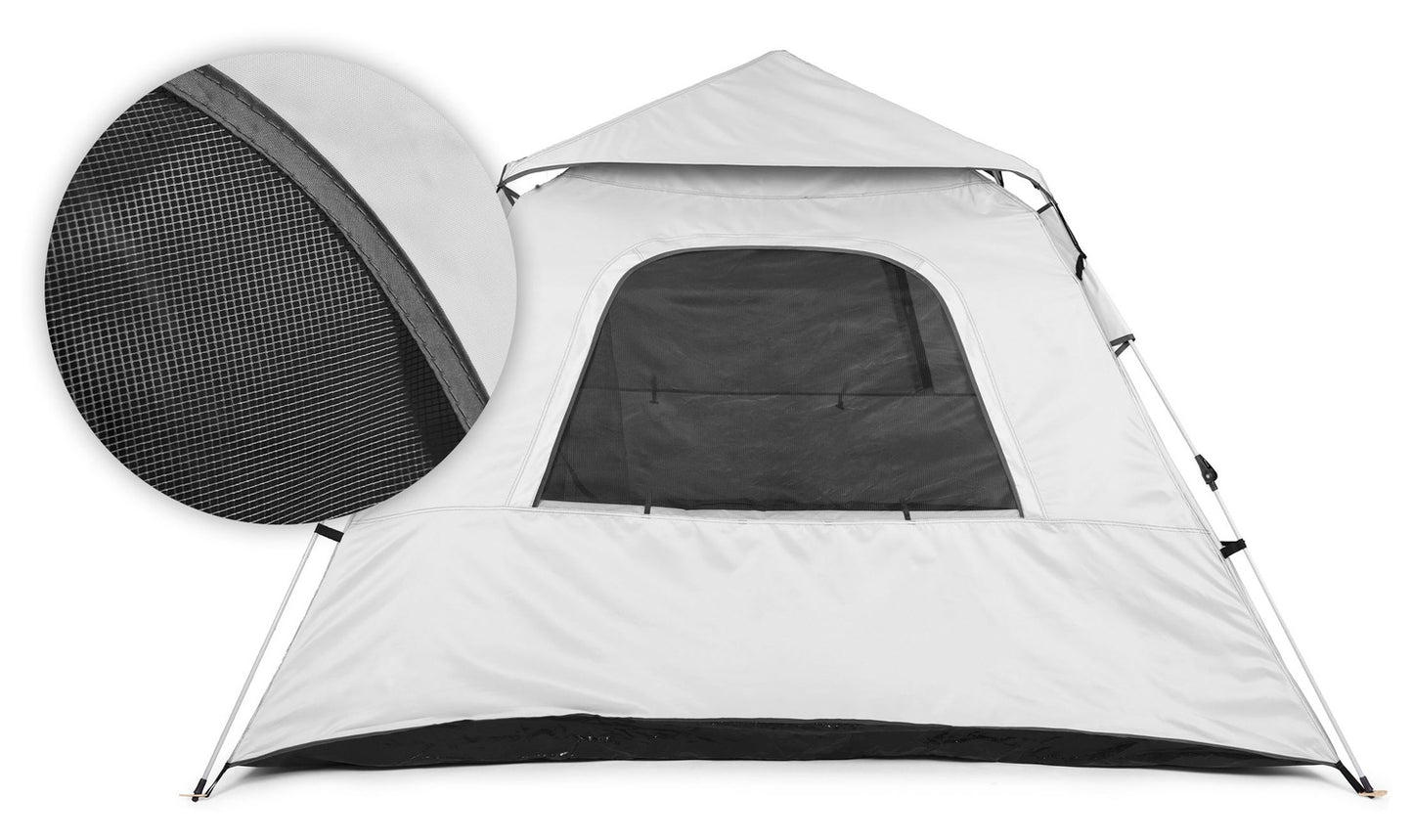 Pop-Up Camping Tent for 4 People Igloo 1500 mm Waterproof MultiGarden