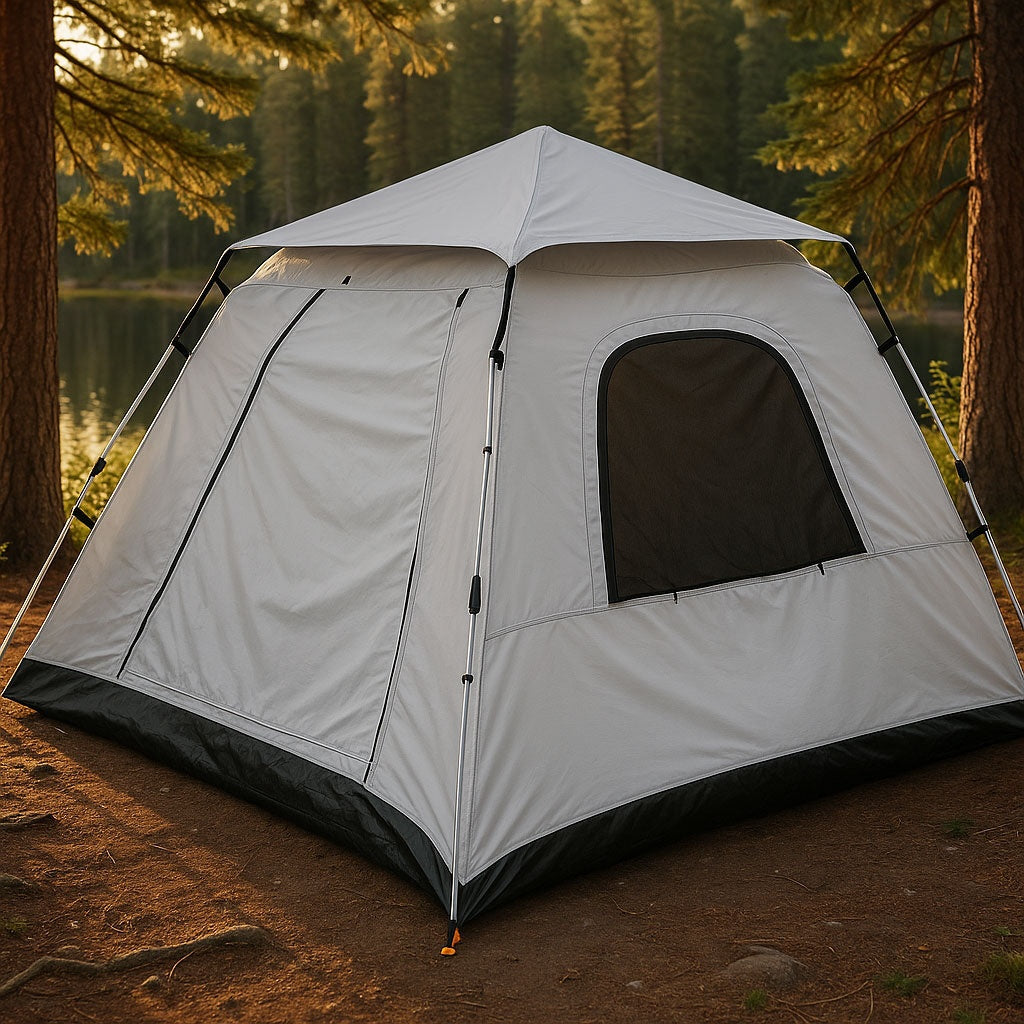 Pop-Up Camping Tent for 4 People Igloo 1500 mm Waterproof MultiGarden