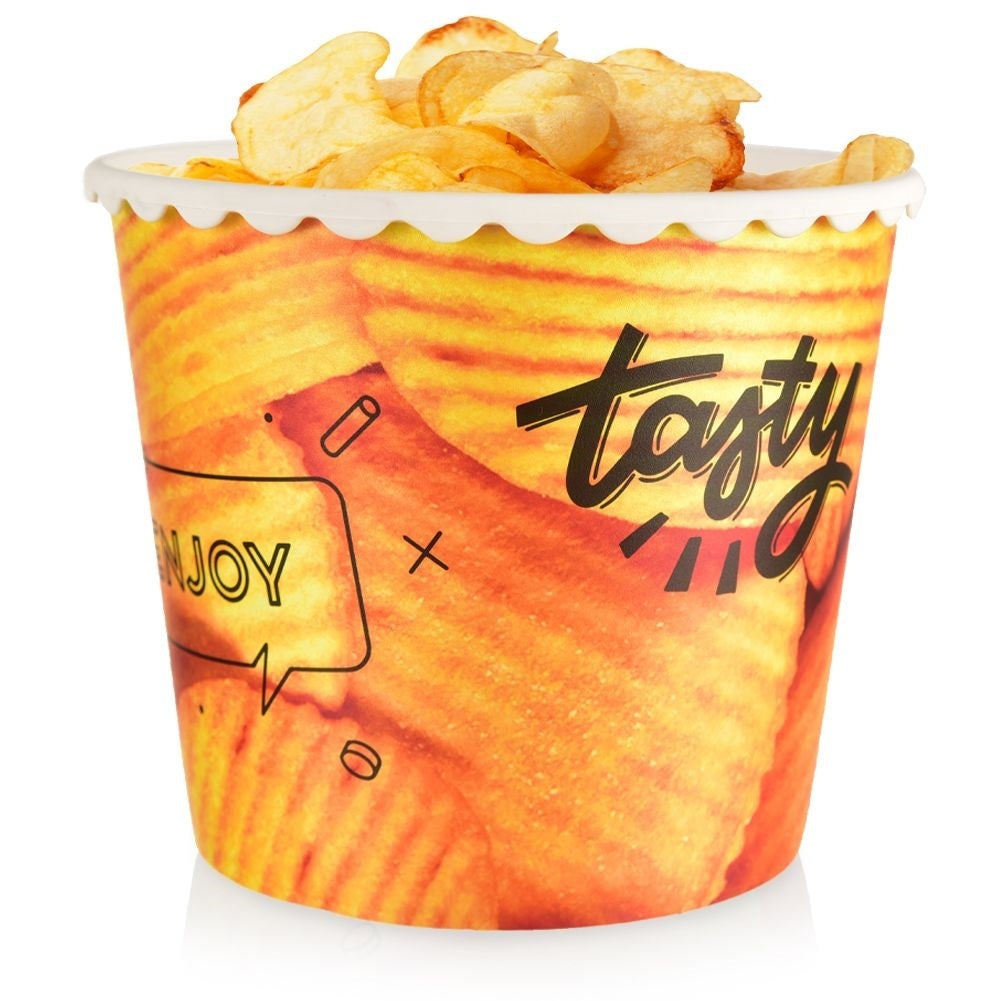 Popcorn bowl: Reusable, 2.3L - Movie nights