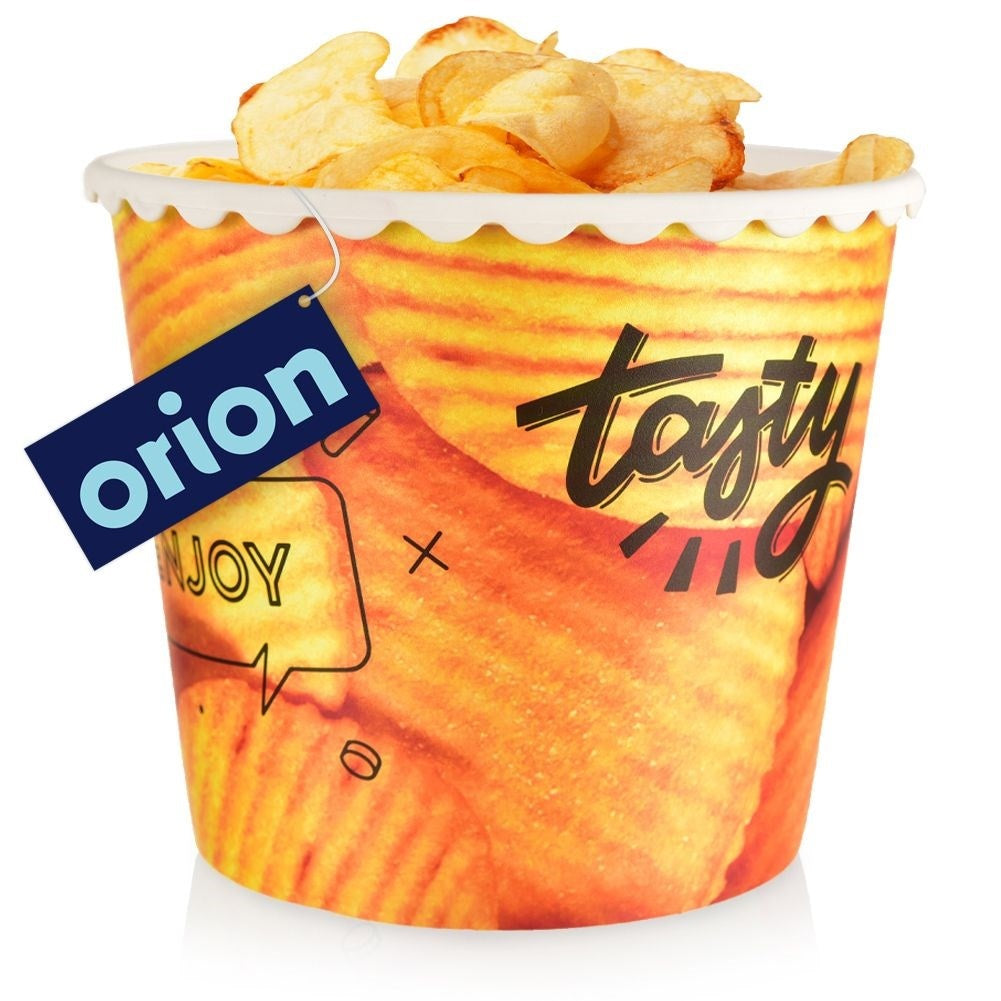 Popcorn bowl: Reusable, 2.3L - Movie nights