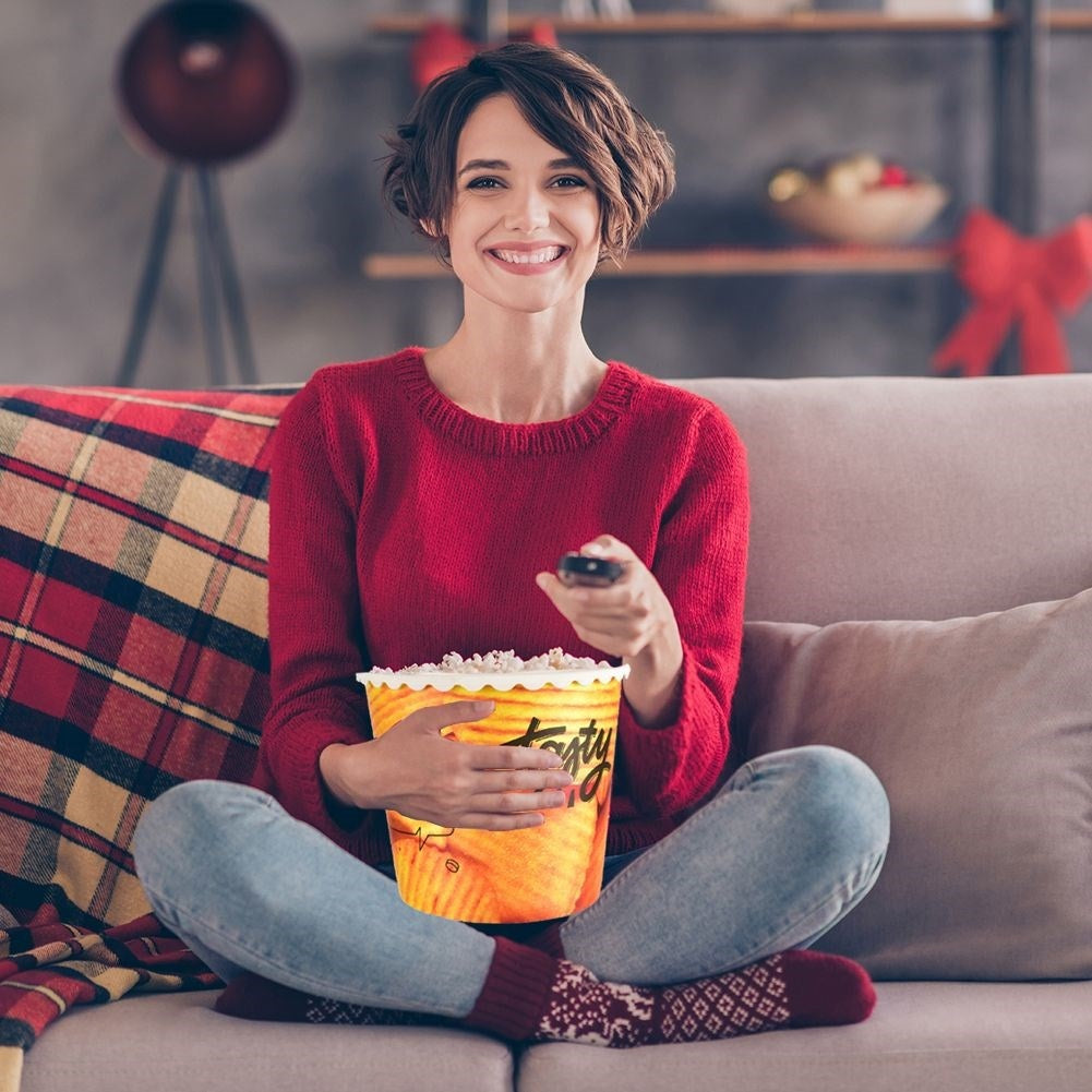 Popcorn bowl: Reusable, 2.3L - Movie nights