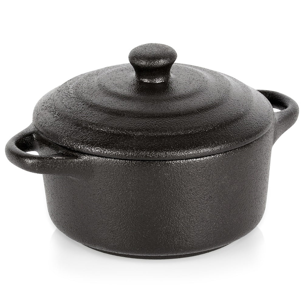 Porcelain Baking Dish with Lid, 300 ml