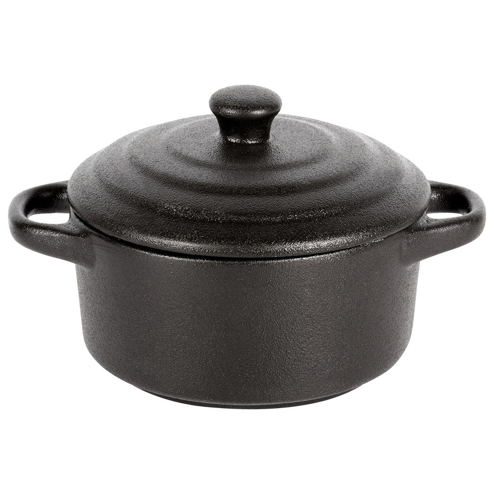 Porcelain Baking Dish with Lid, 450 ml Capacity