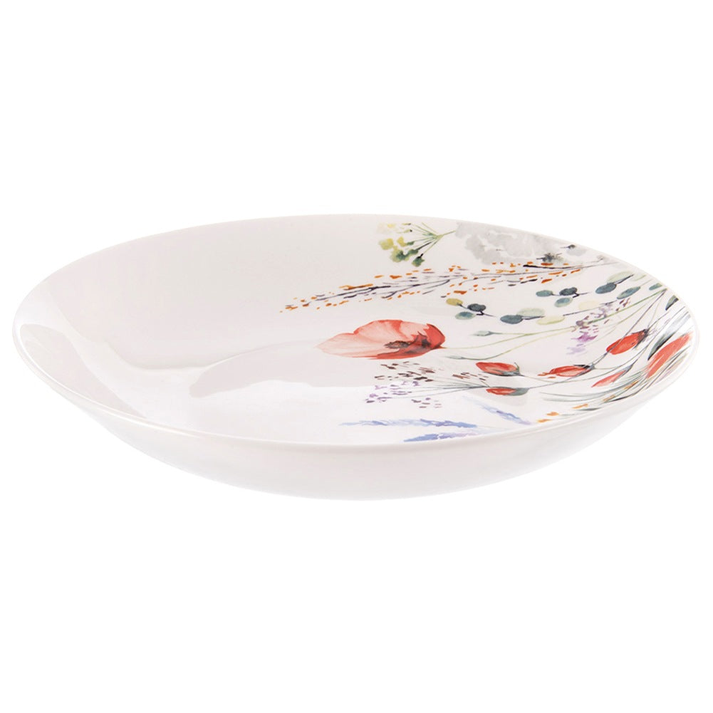 Porcelain Deep Dinner Plate, 20.5 cm, 600 ml