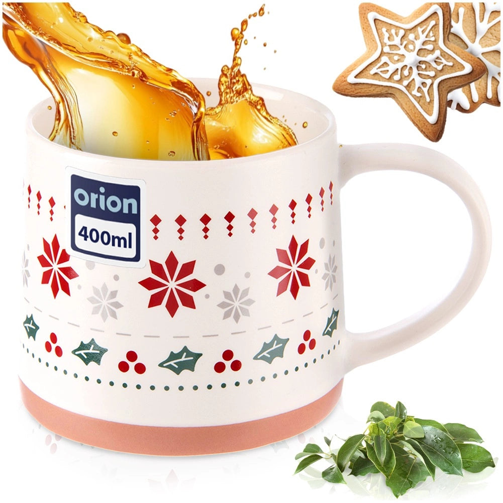 Porcelain Mug 380ml, Dishwasher & Microwave Safe