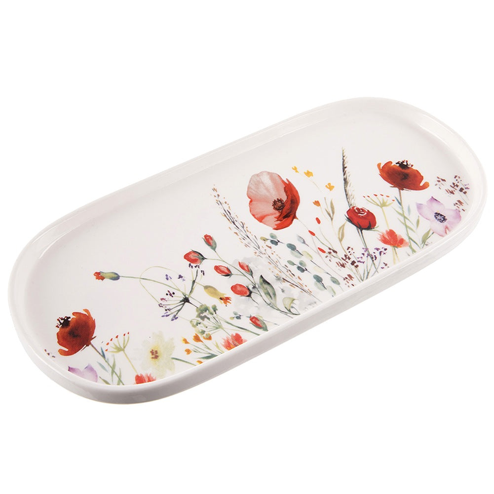 Porcelain Serving Plate 25x12 cm