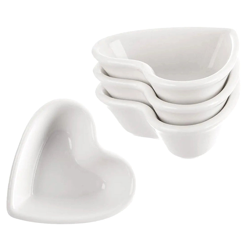 Porcelain Snack Bowls, 35 ml, Set of 4, Microwave Safe