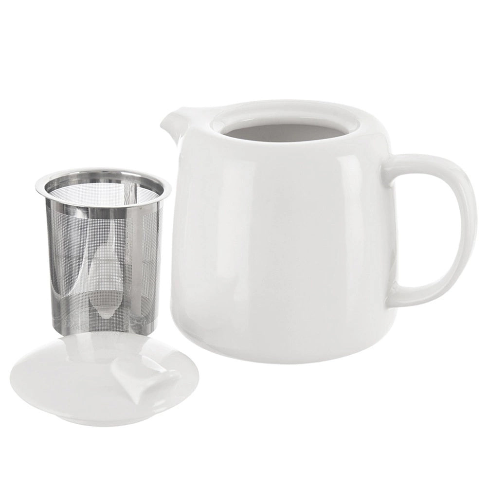 Porcelain Teapot with Infuser, 650 ml Capacity