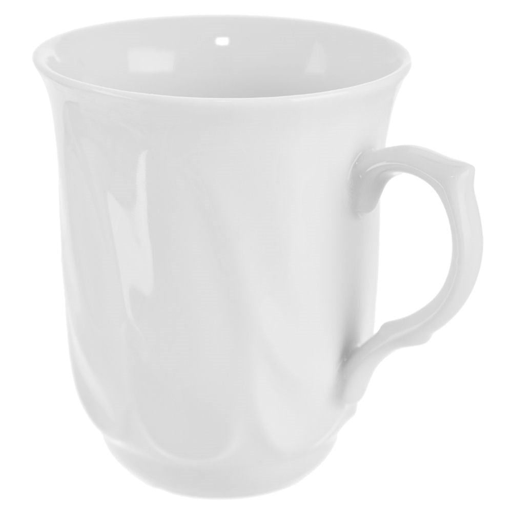 Porcelain coffee cup: Elegant, durable and dishwasher safe