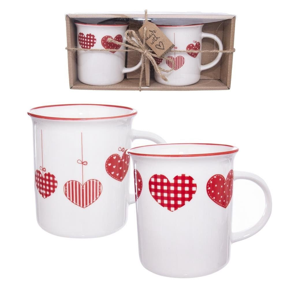 Porcelain cups 350 ml 2 pcs.