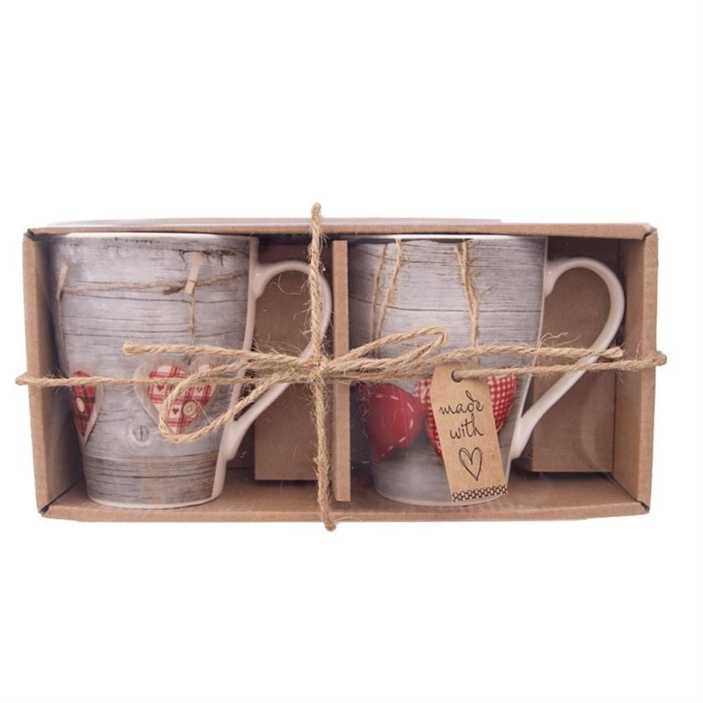Porcelain cups 350 ml 2 pcs.