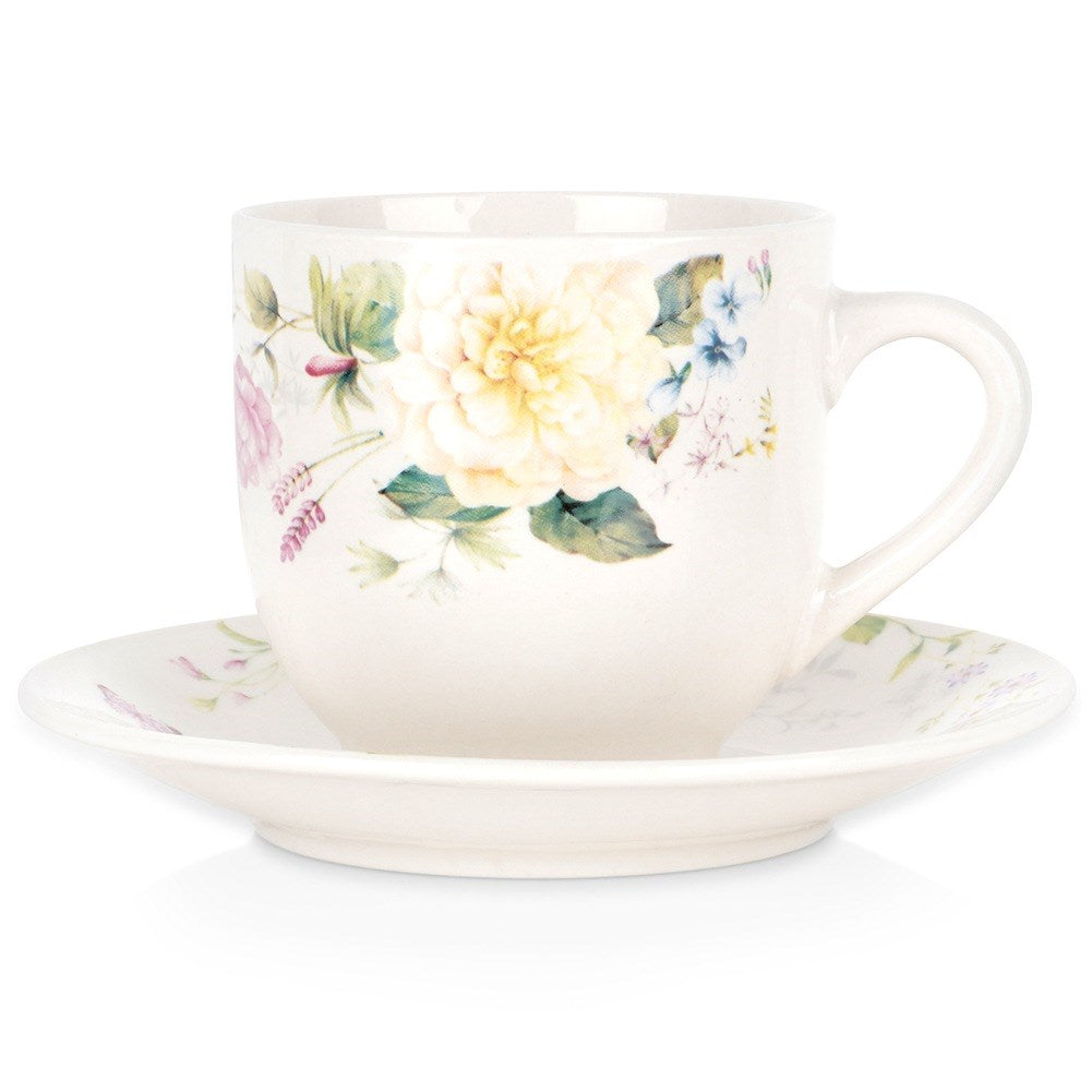 Porcelain cup with saucer 200 ml