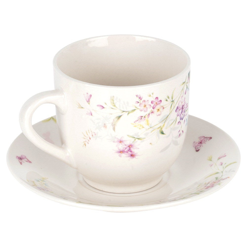 Porcelain cup with saucer 200 ml