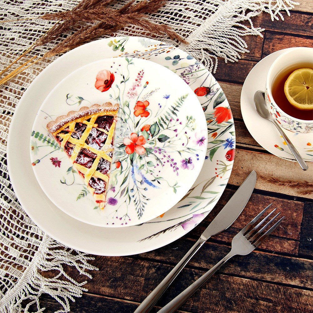 Porcelain dessert plate MAKI 20.5 cm