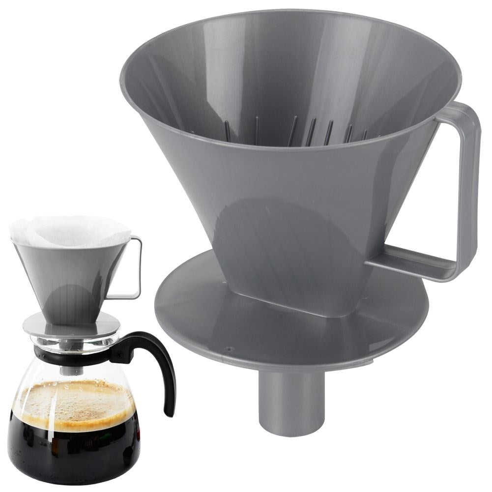 Porcelain filter for coffee - white drip dripper