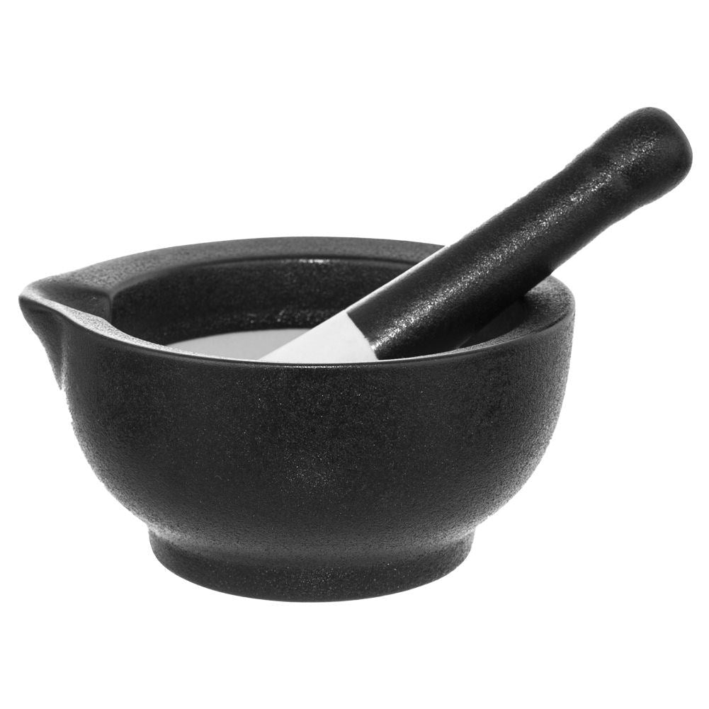 Porcelain mortar for spices, herbs and nuts - durable!