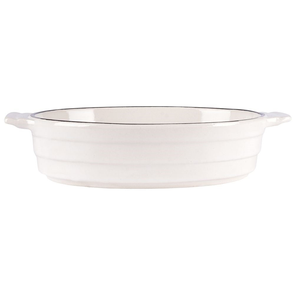 Porcelain oven dish for lasagna and gratin