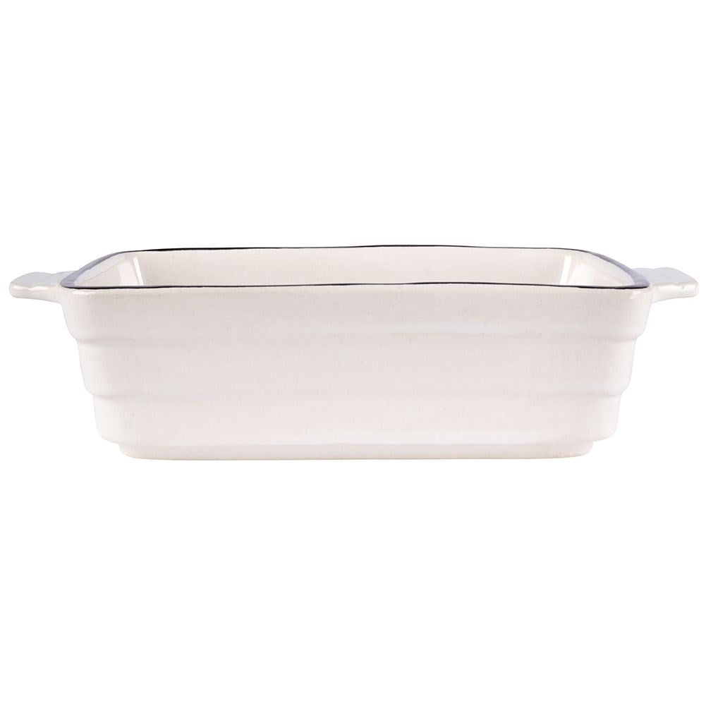 Porcelain oven dish for lasagna and gratins