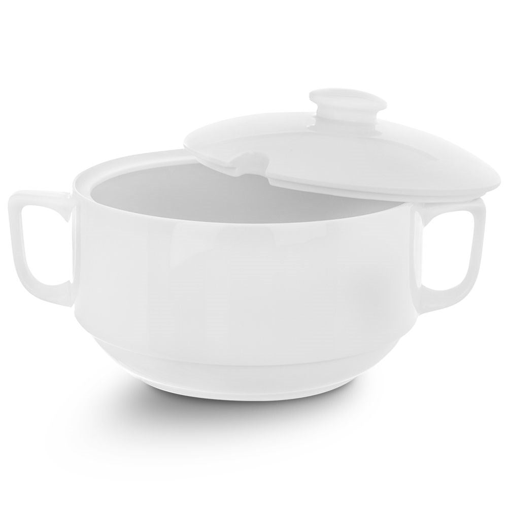 Porcelain soup tureen with cover 2.9 l