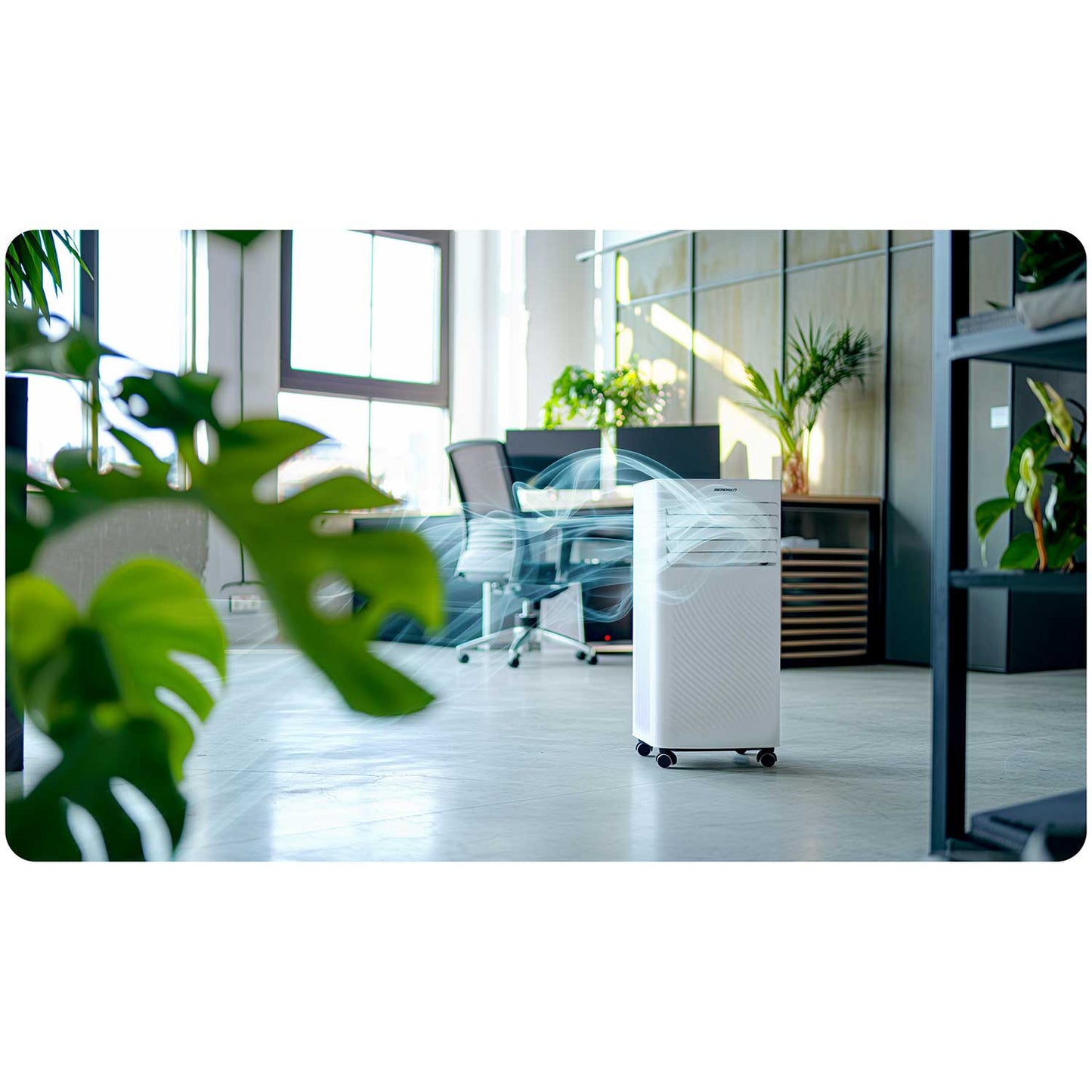 Portable Air Conditioner with Window Seal, 9000 BTU, Remote Control