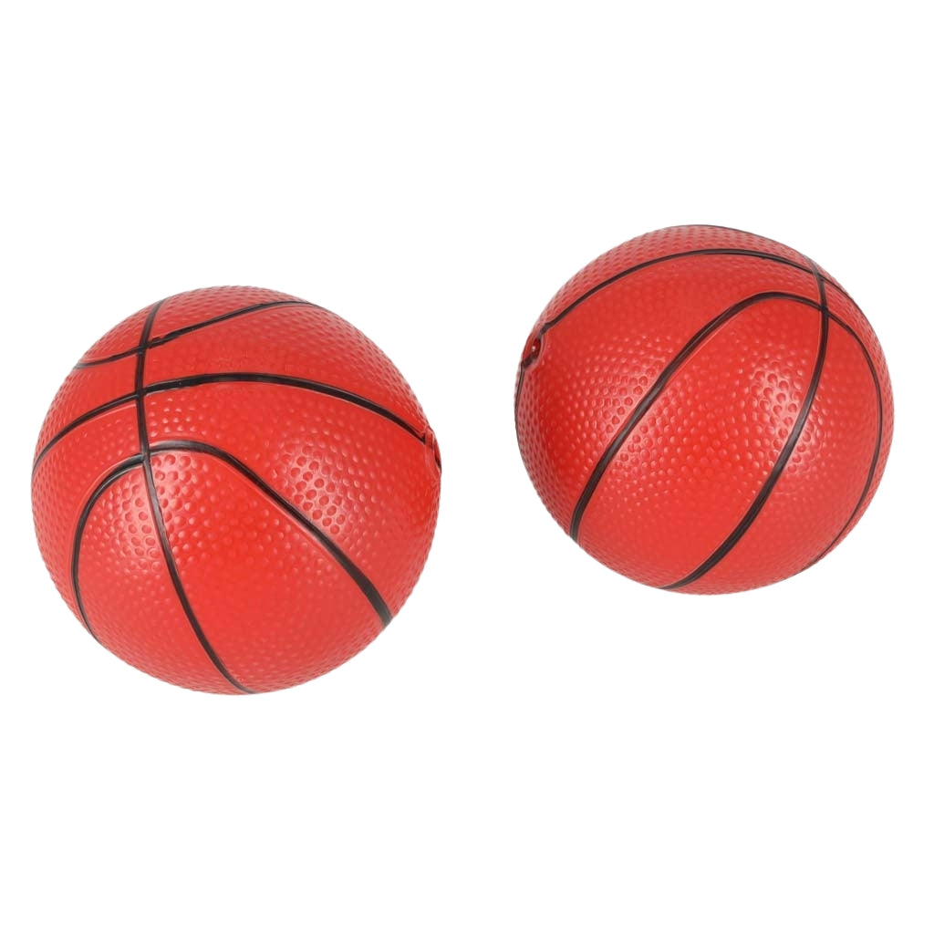 Portable Basketball Arcade Game with 2 Balls & Pump