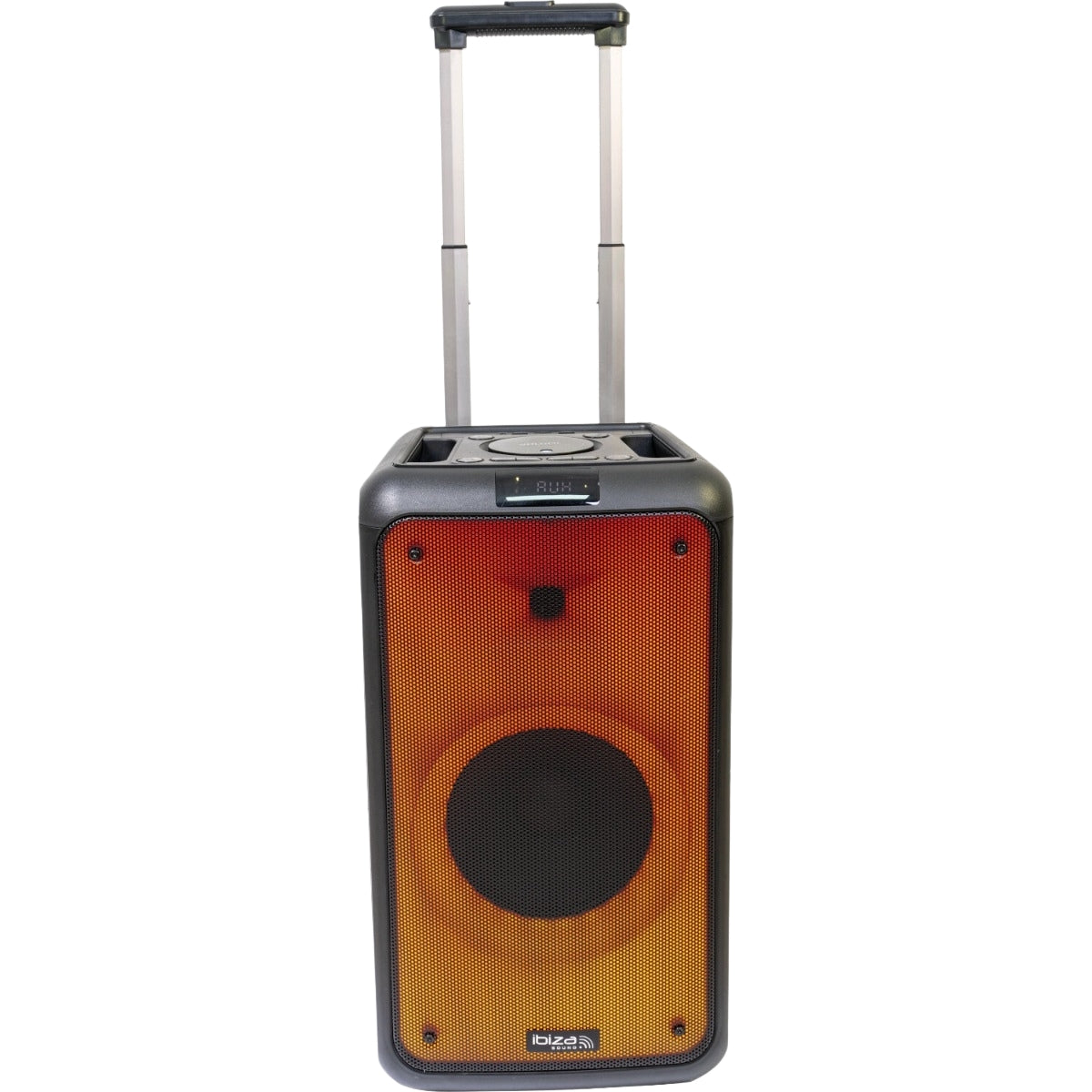 Portable Bluetooth Speaker, 120W, LED Lights, USB/AUX