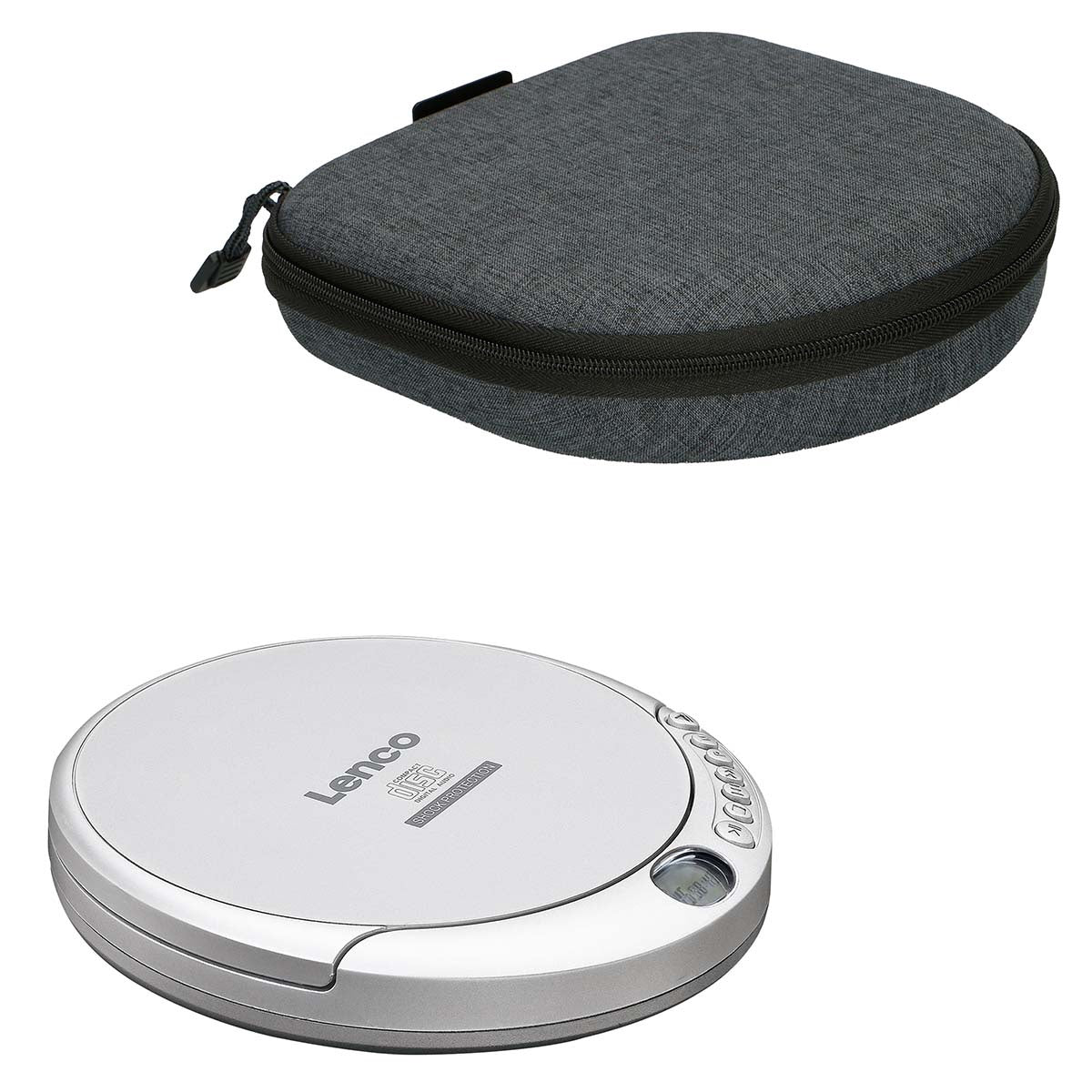 Portable CD/MP3 Player with Anti-Shock & Power Bank Case