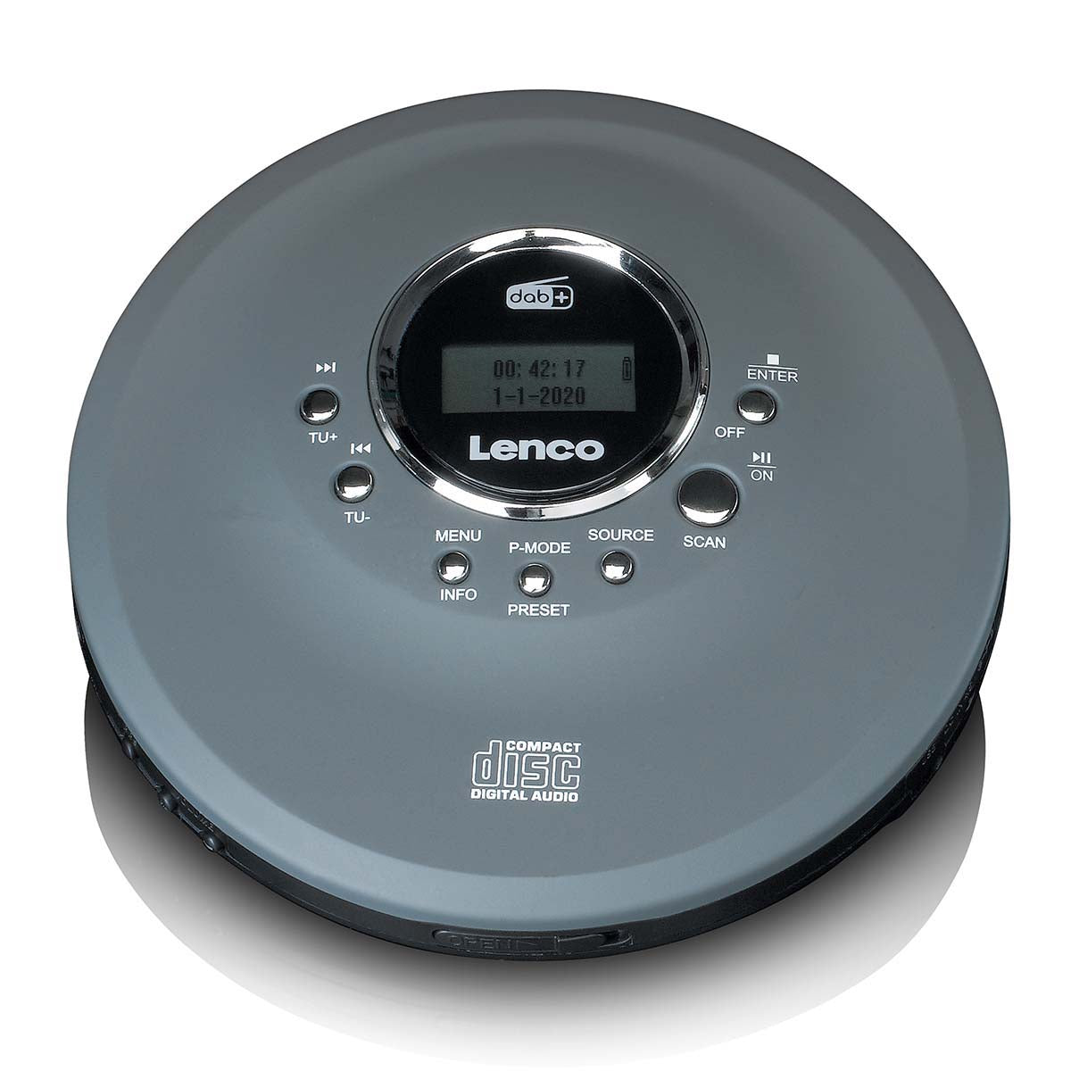 Portable CD Player with DAB+ FM Radio, Rechargeable Battery
