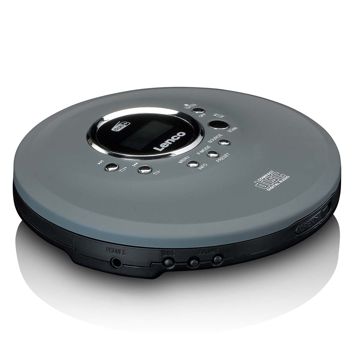 Portable CD Player with DAB+ FM Radio, Rechargeable Battery
